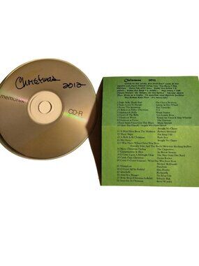 Christmas 2012 song game Handmade Party  CD
